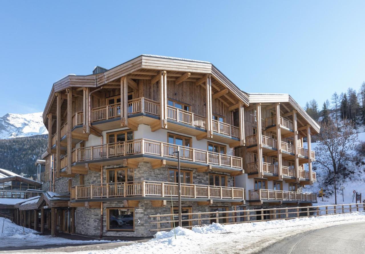 Ferienwohnung Les Balcons Platinium Val Cenis Lanslevillard Exterior foto