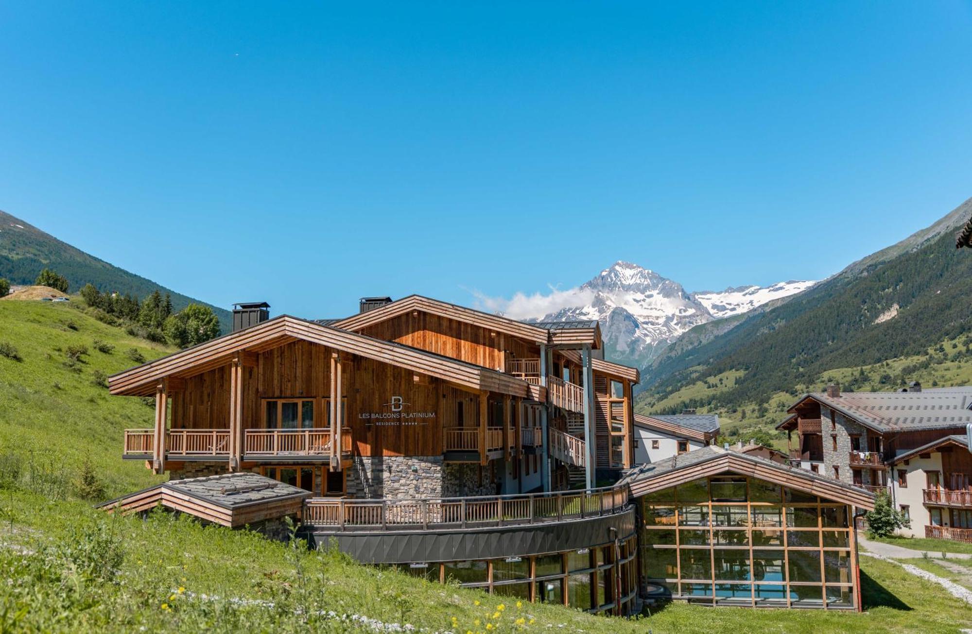 Ferienwohnung Les Balcons Platinium Val Cenis Lanslevillard Exterior foto